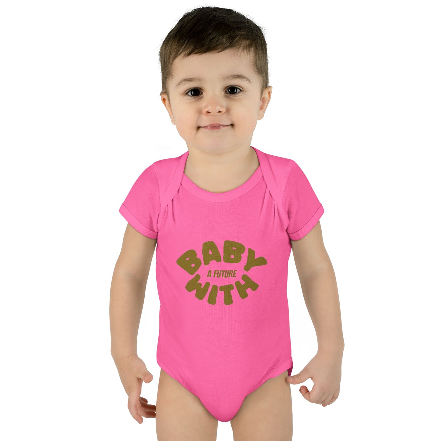 Baby With A Future Infant Bodysuit Multiple Colors (M/F Sz: NB-24M)