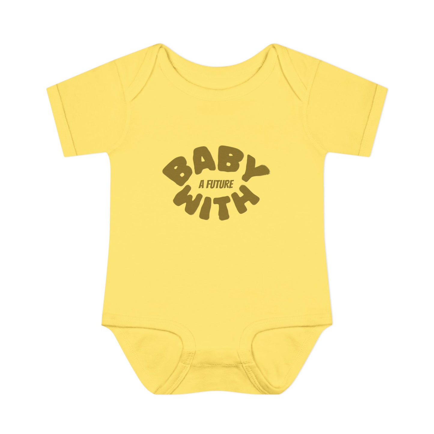 Baby With A Future Infant Bodysuit Multiple Colors (M/F Sz: NB-24M)